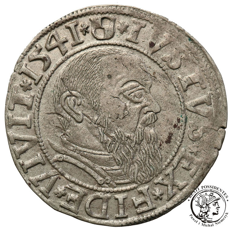 Prusy Książęce Albrecht grosz 1541 st.2