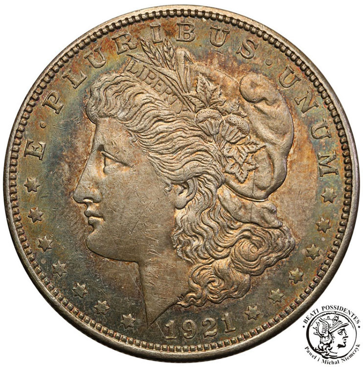USA 1 dolar 1921 D Denver st.1-