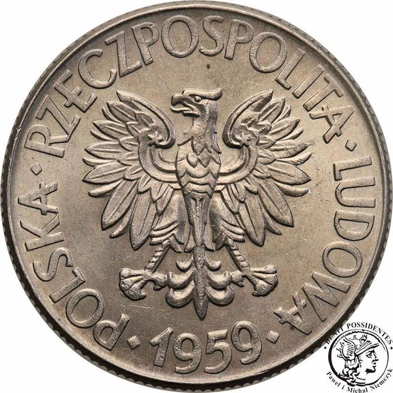 10 złotych 1959 Kościuszko st.1-