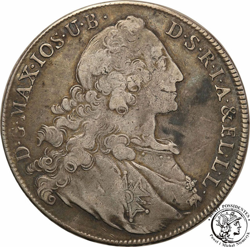 Niemcy Bawaria Madonnentaler 1764 st.3+