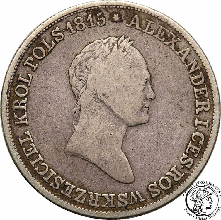 Polska 5 złotych 1830 K.G. Mikołaj I st.3