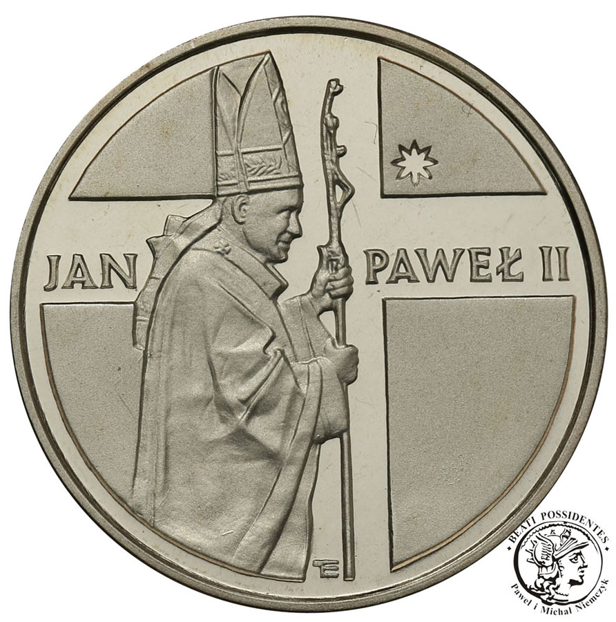 10 000 zł 1989 Papież Jan Paweł II Pastorał stL/L-