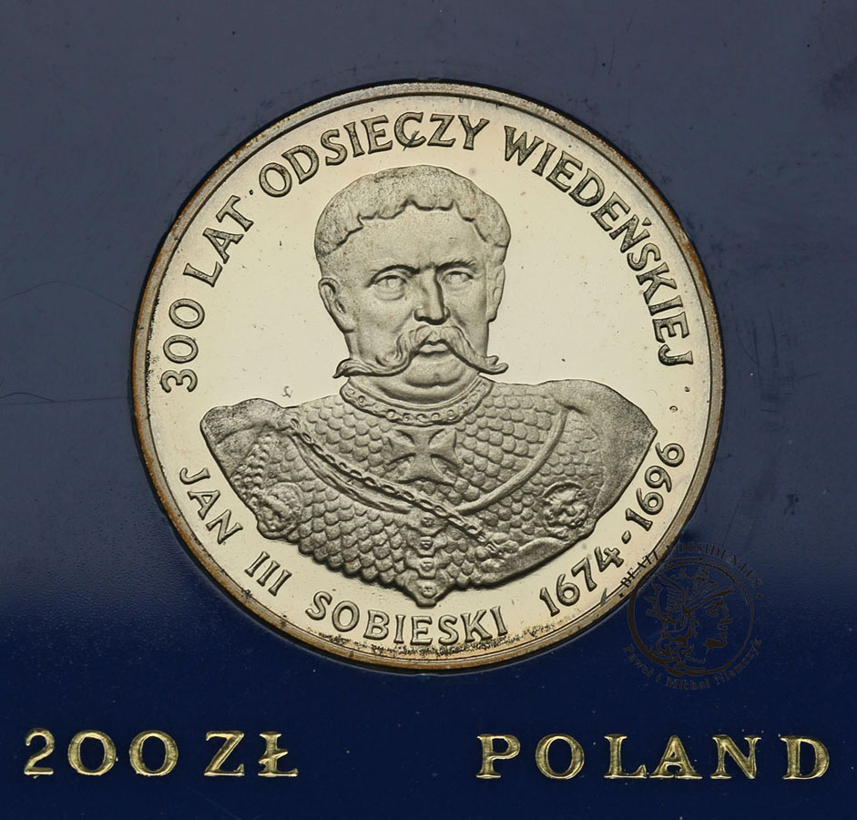 200 złotych 1983 Odsiecz Wiedeńska st.L