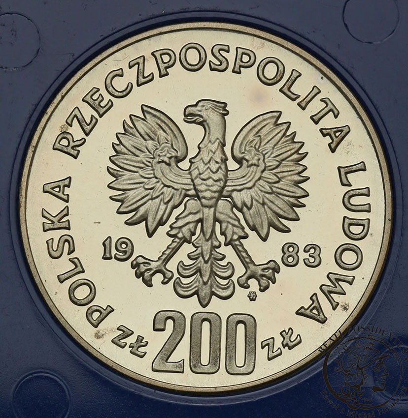 200 złotych 1983 Odsiecz Wiedeńska st.L