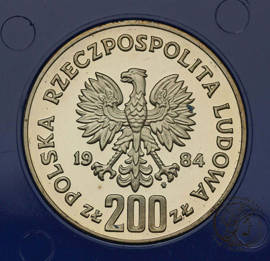 200 złotych 1984 Sarajewo st. L