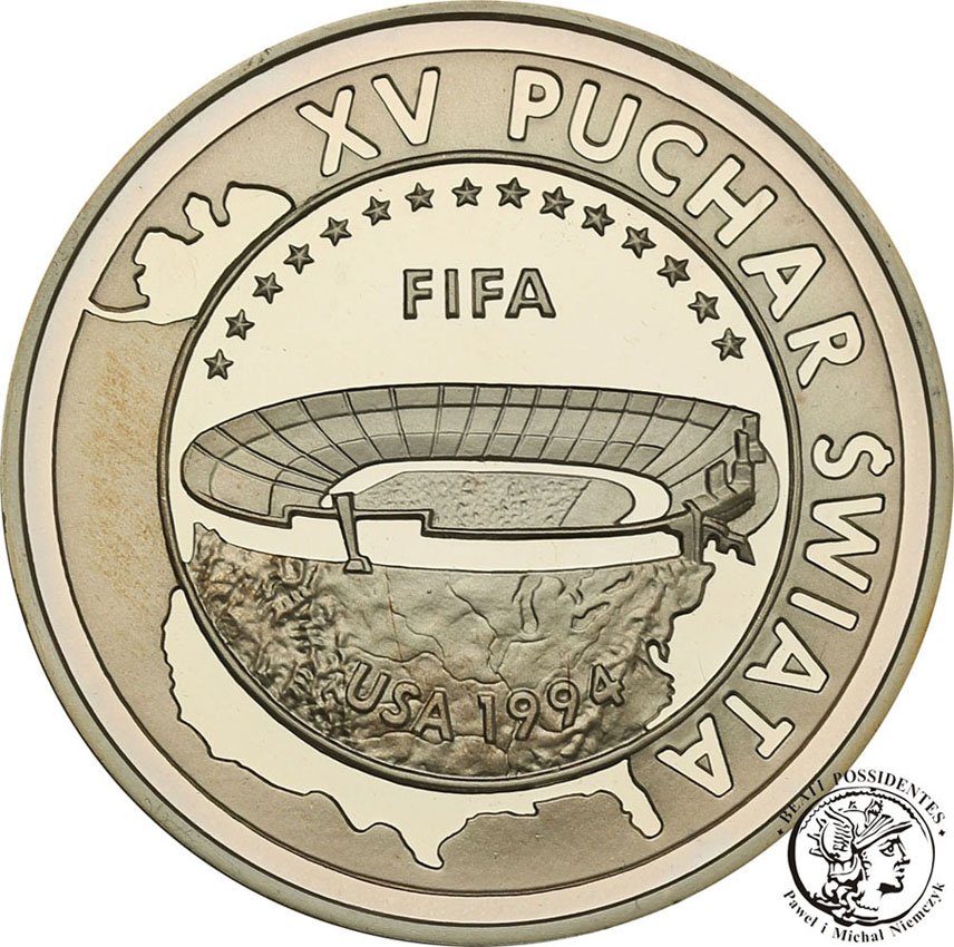 1000 złotych 1994 Puchar Świata FIFA st.L