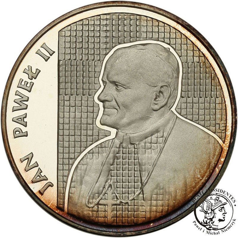 10000 złotych 1989 Papież Jan Paweł II Kratka stL-