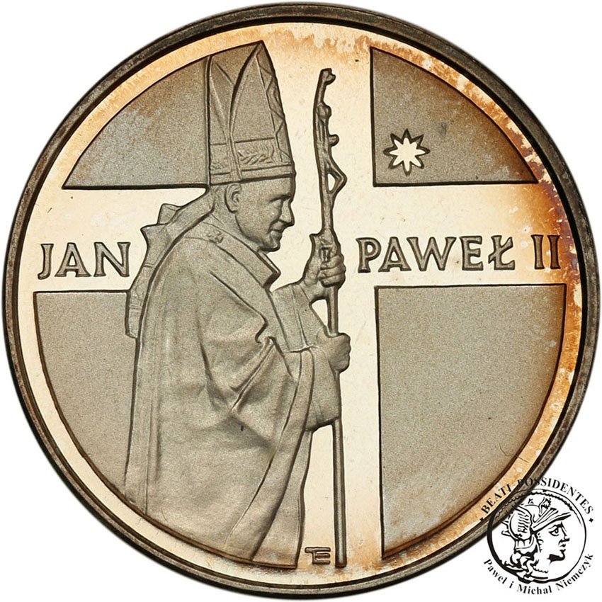 10 000 zł 1989 Papież Jan Paweł II Pastorał st.L-