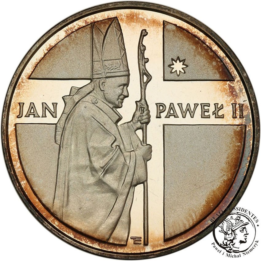 10 000 zł 1989 Papież Jan Paweł II Pastorał stL-