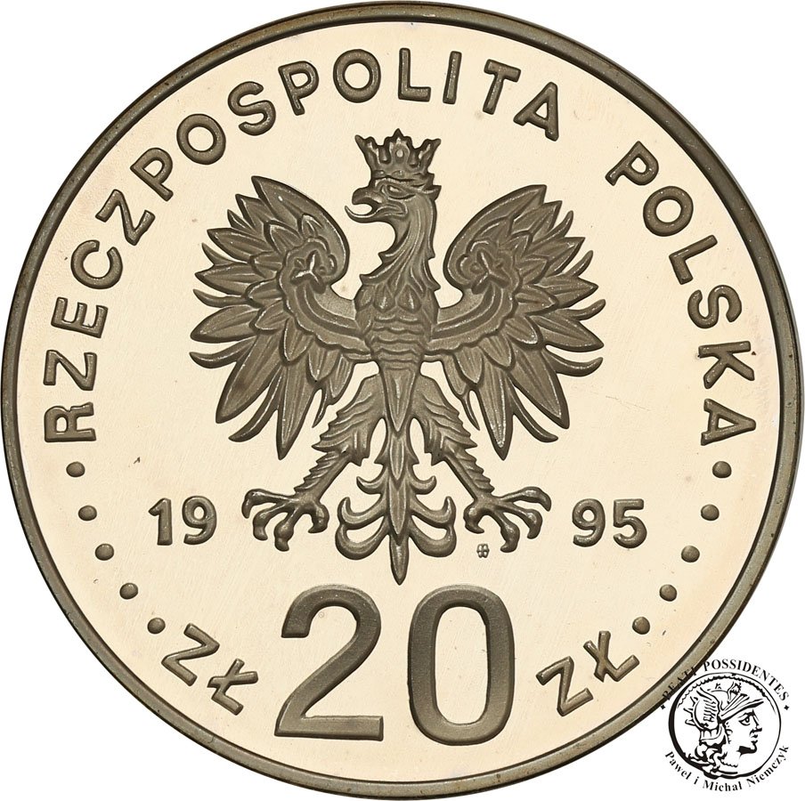 20 złotych 1995 Mikołaj Kopernik ECU st.L-