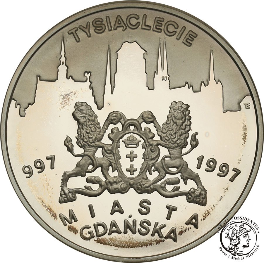 20 zł 1996 Tysiąclecie Miasta Gdańska st.L