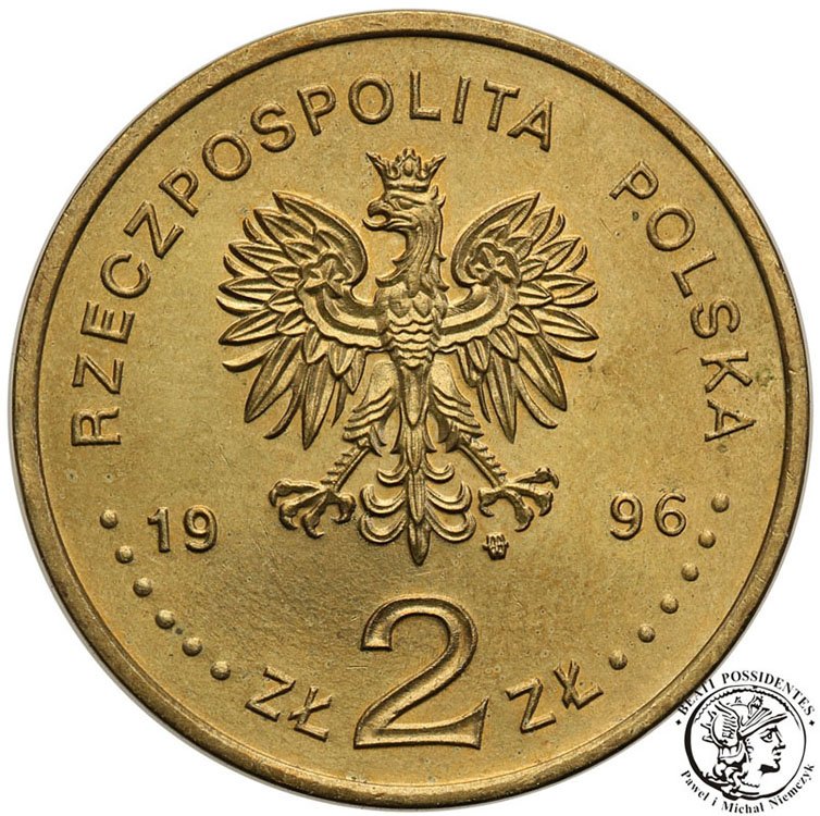 2 złote 1996 Henryk Sienkiewicz st.1