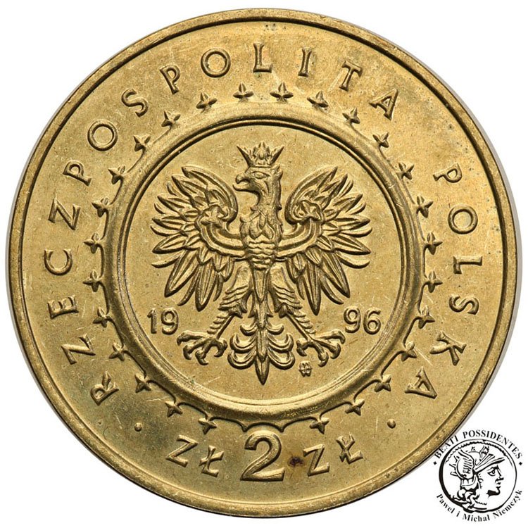 2 złote 1996 Lidzbark Warmiński st.1-