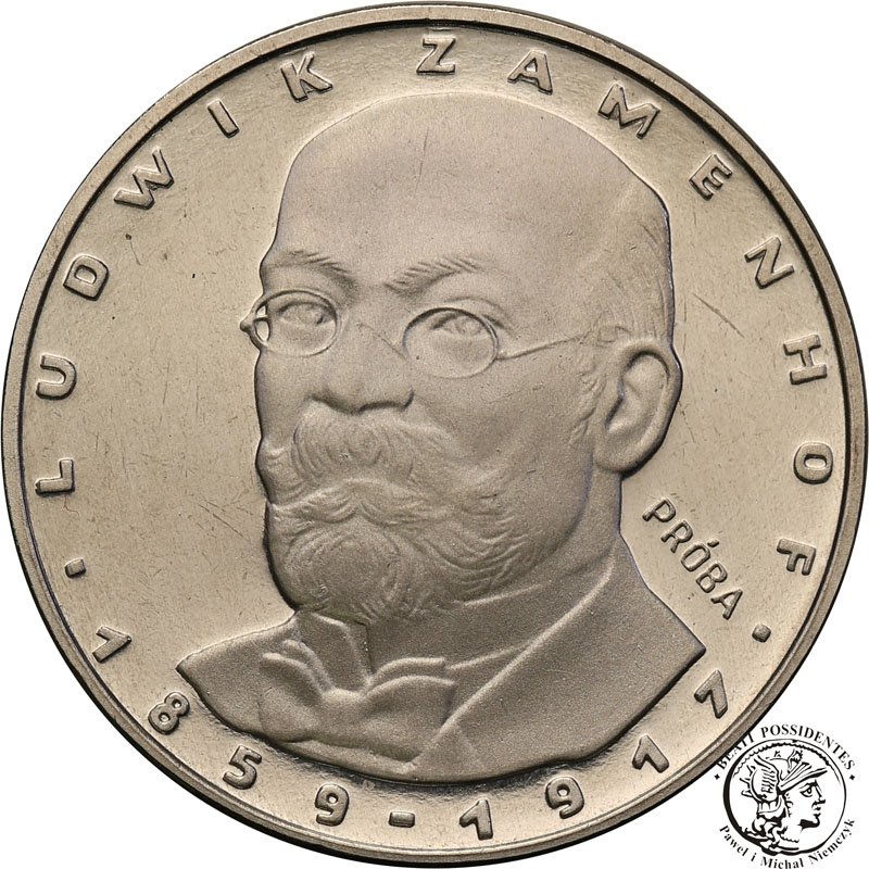 PRÓBA Nikiel 100 złotych 1979 Zamenhof st.L