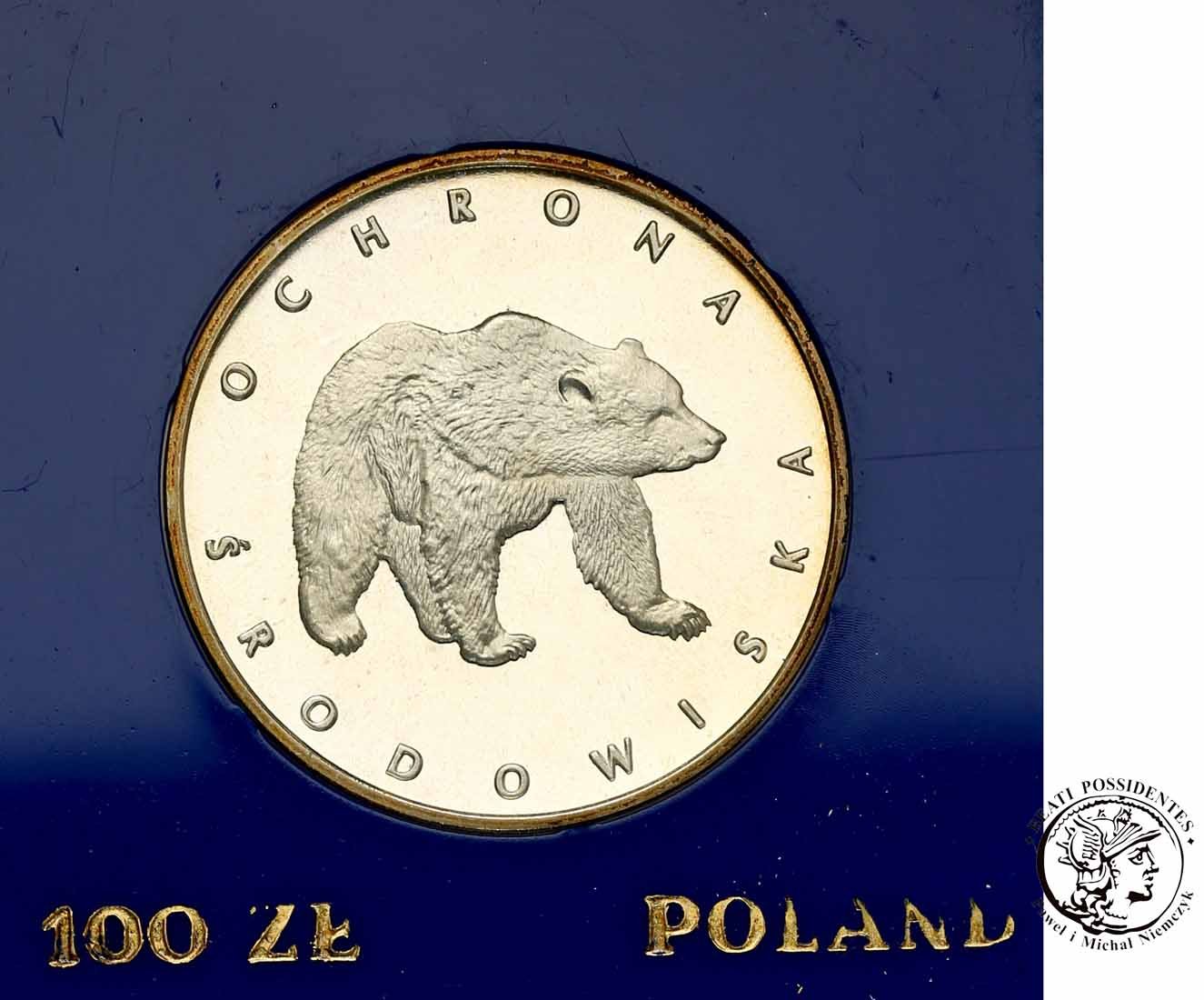 100 złotych 1983 Niedźwiedź st.L