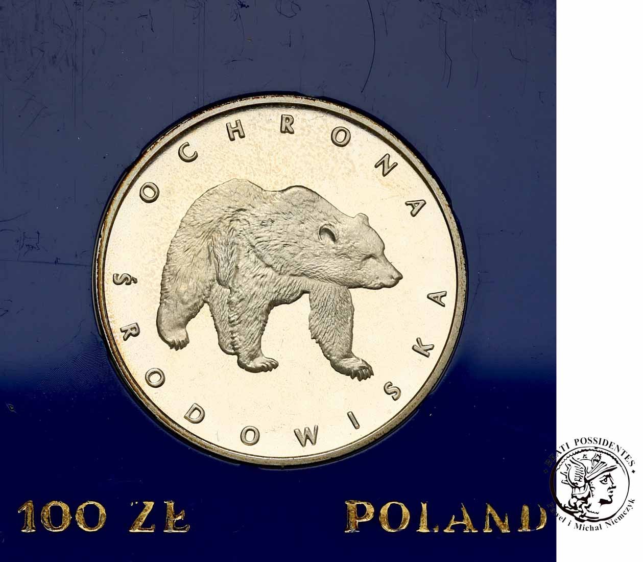 100 złotych 1983 Niedźwiedź st.L-