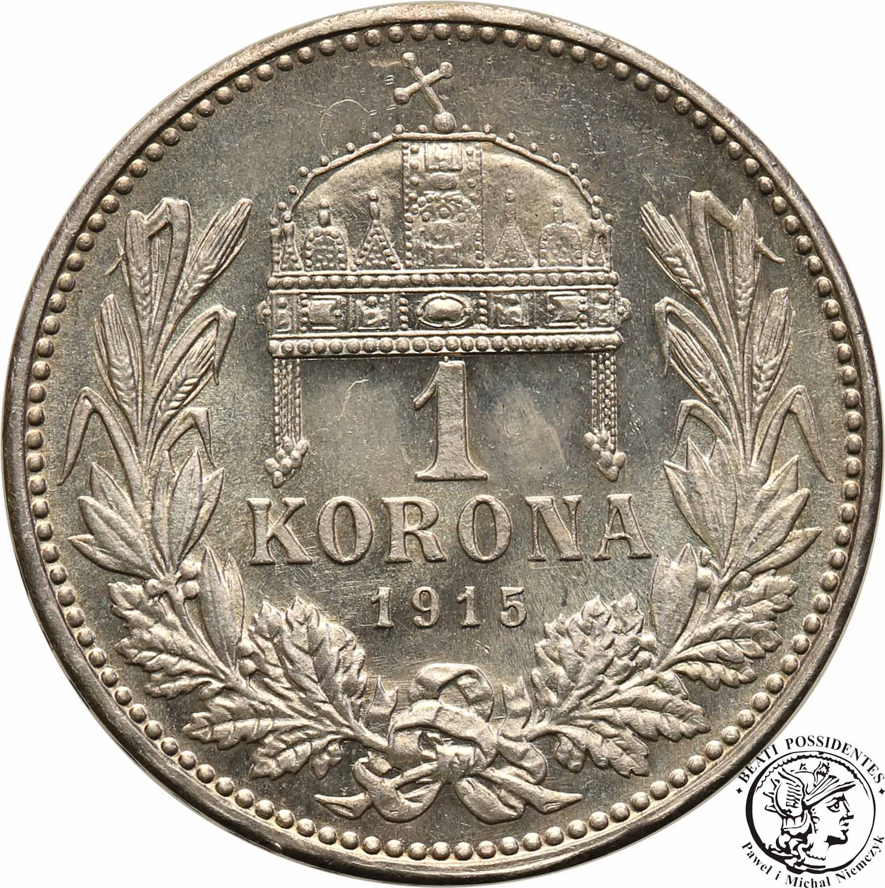 Węgry 1 Korona 1915 Franciszek Józef I st.1