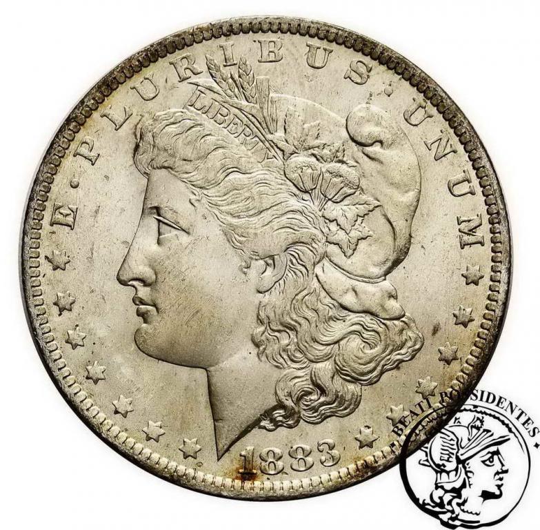 USA 1 $ dolar 1883 Philadelphia st. 2+