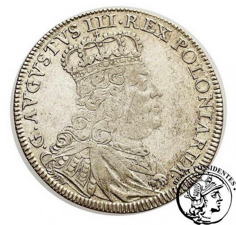 August III Sas tymf koronny 1753 T. st. 3+