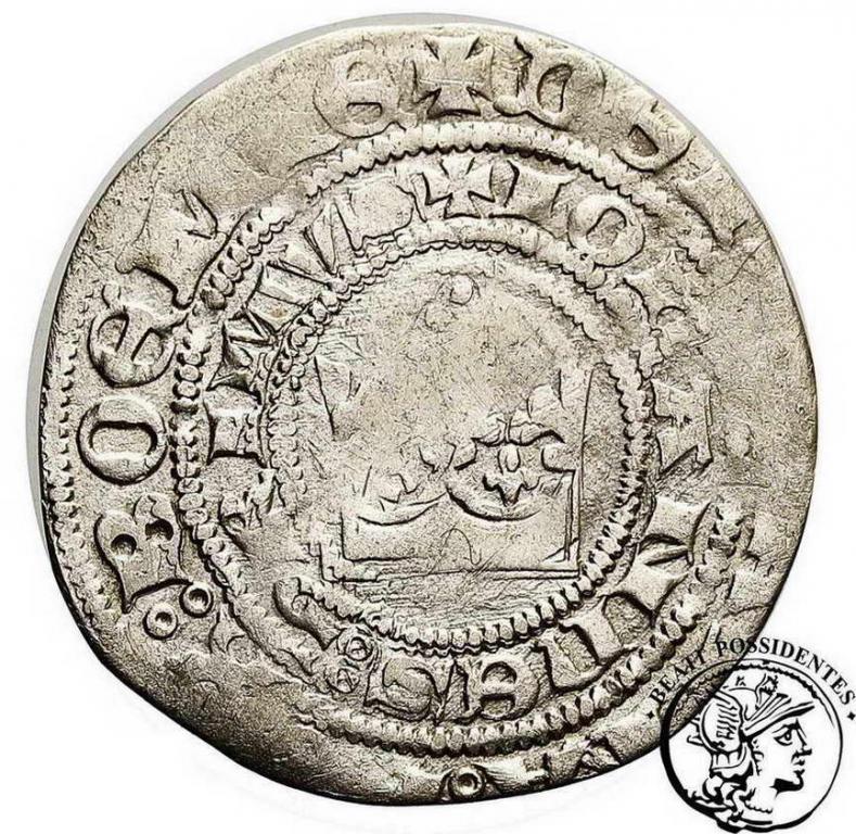 Czechy Jan Luxemburski 1310-1346 grosz praski st.4