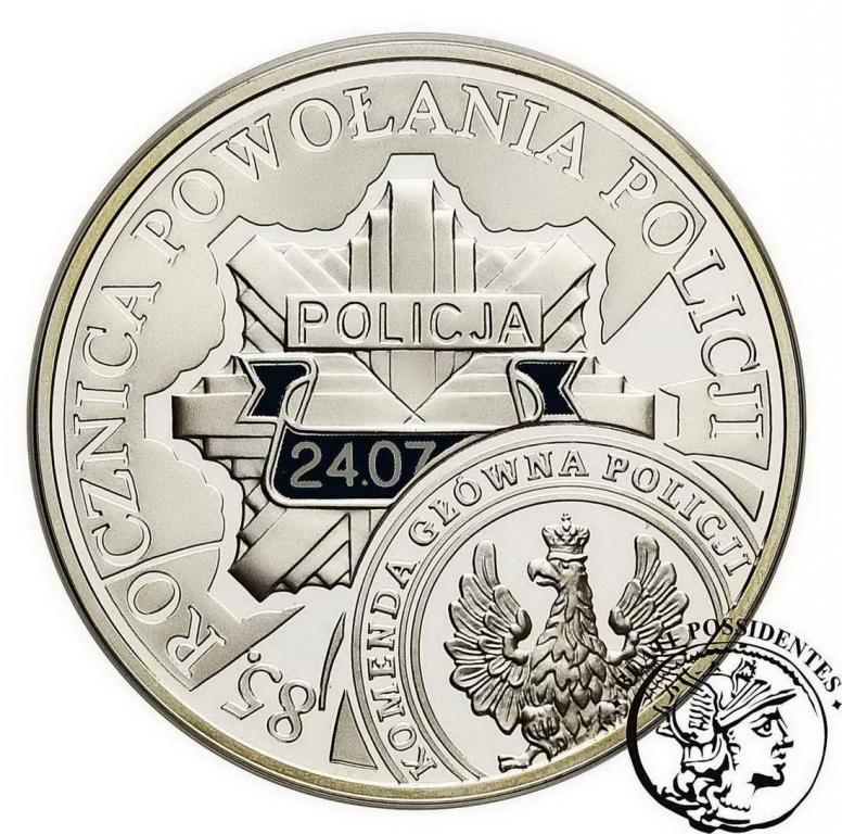 III RP 10 zł 2004 Policja st. L