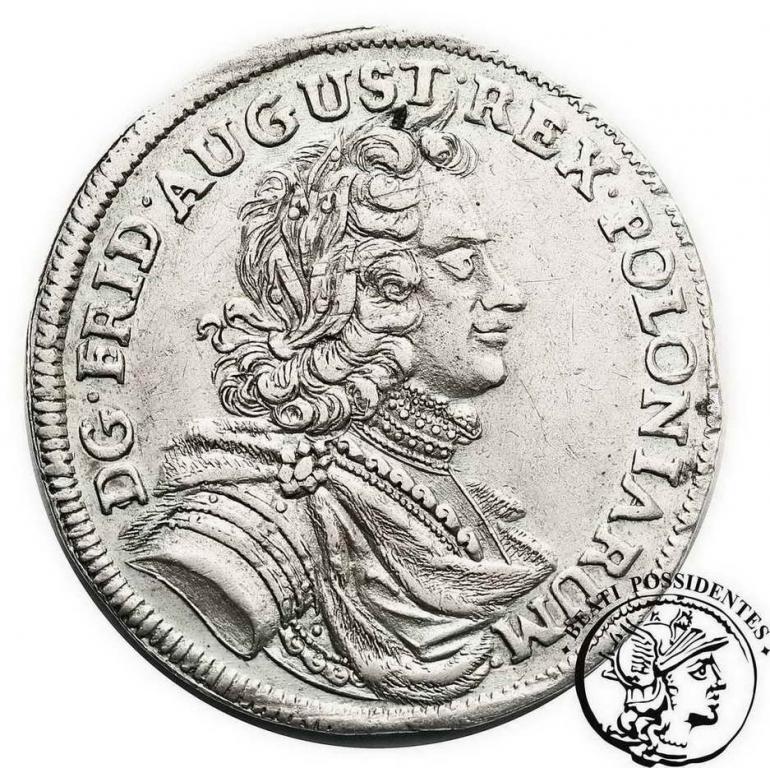 August II Mocny 2/3 talara = gulden 1701 st 2-/3+