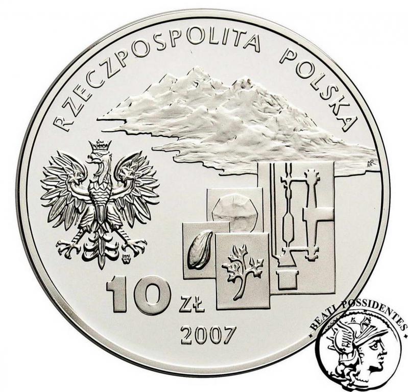 III RP 10 zł 2007 Ignacy Domeyko st. L