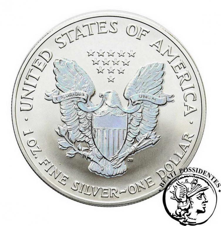 USA 1 $ Dolar 2004 malowanka srebro st.1/1-