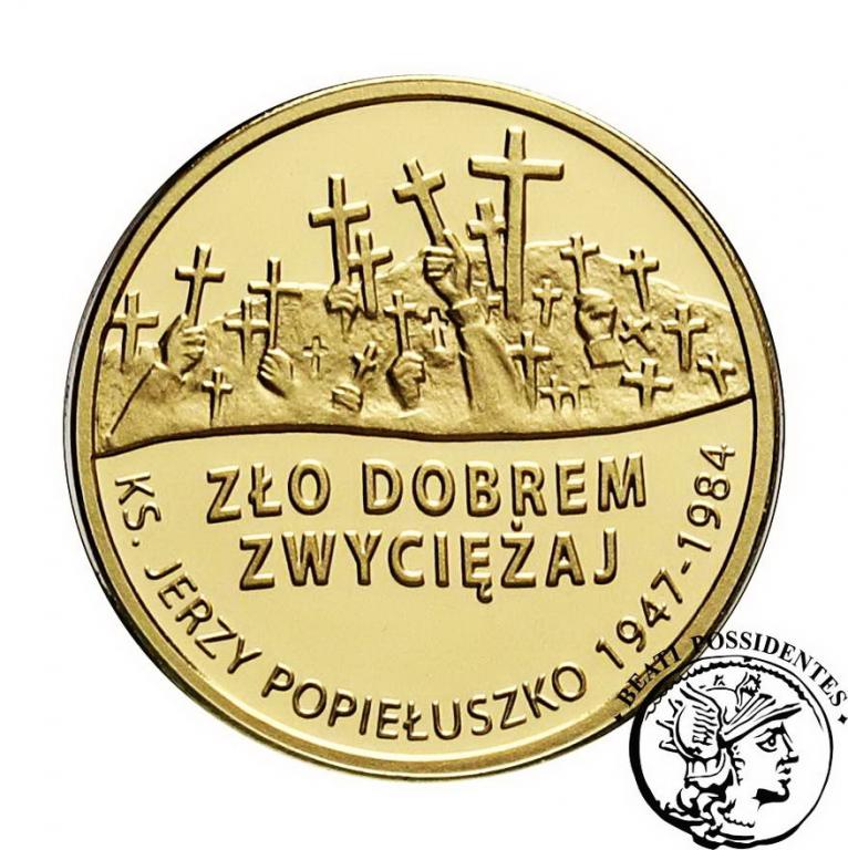 III RP 37 złotych 2009 Popiełuszko st. L