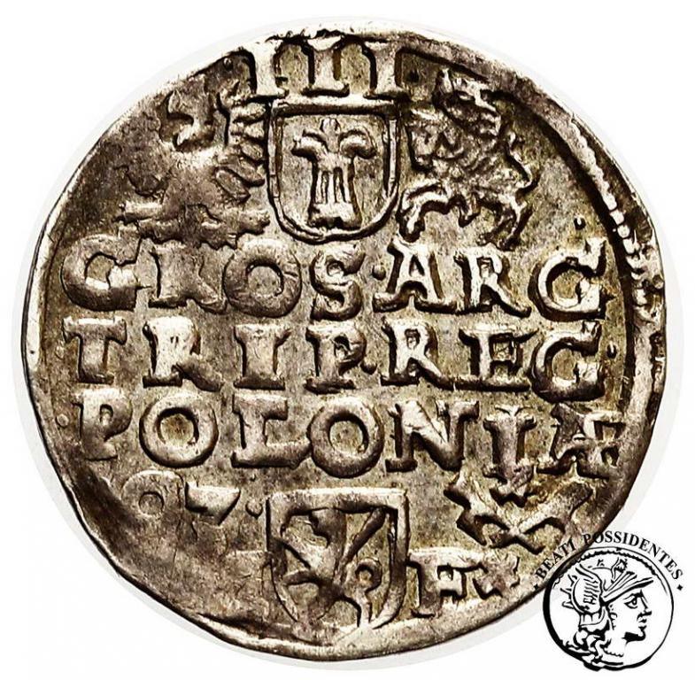 Zygmunt III Waza trojak koronny 1593 Poznań st.3