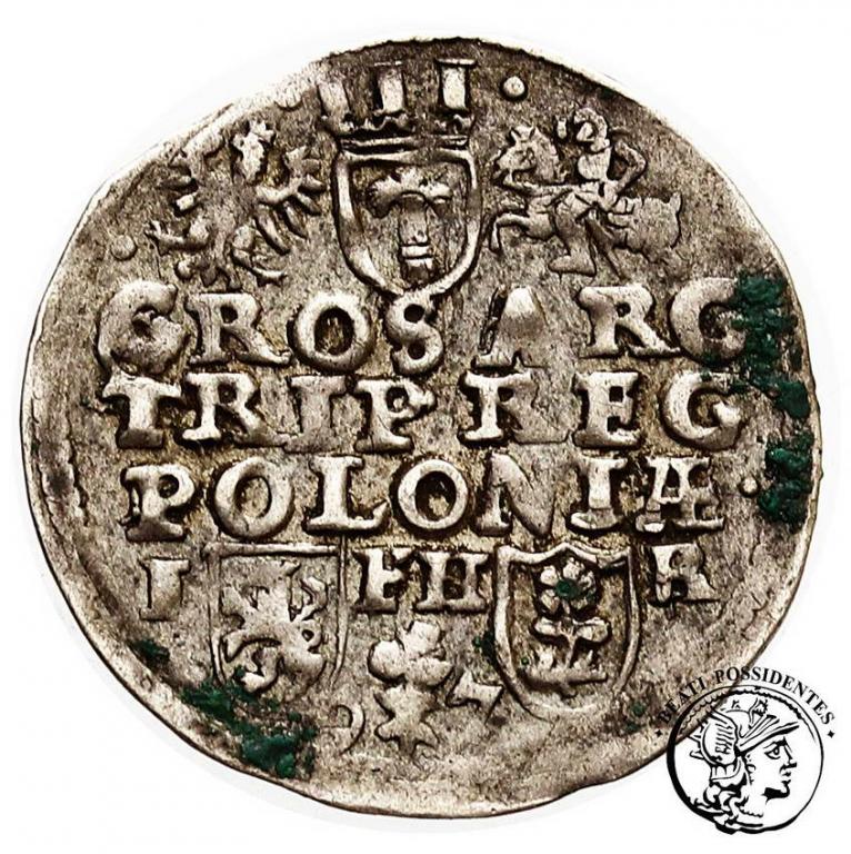 Zygmunt III Waza trojak koronny 1597 Poznań st.3