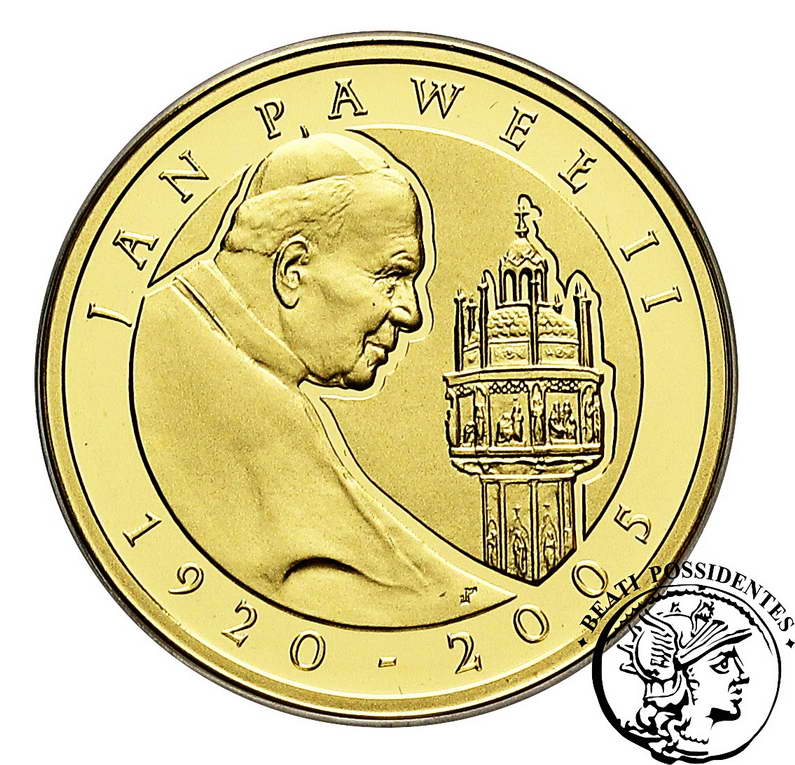 III RP 100 złotych 2005 Jan Paweł II st.L