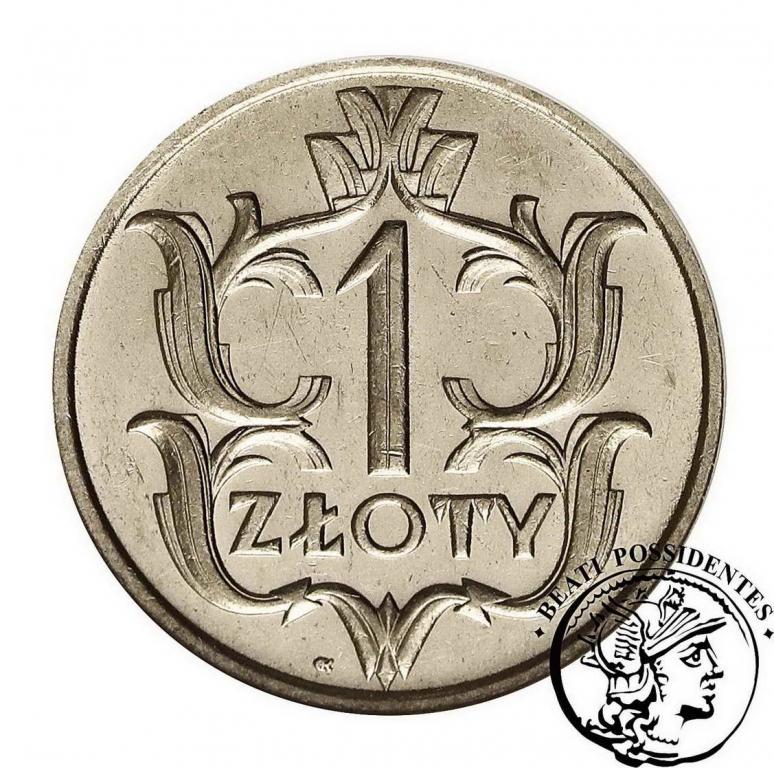 II RP 1 złoty 1929 PCG MS 61