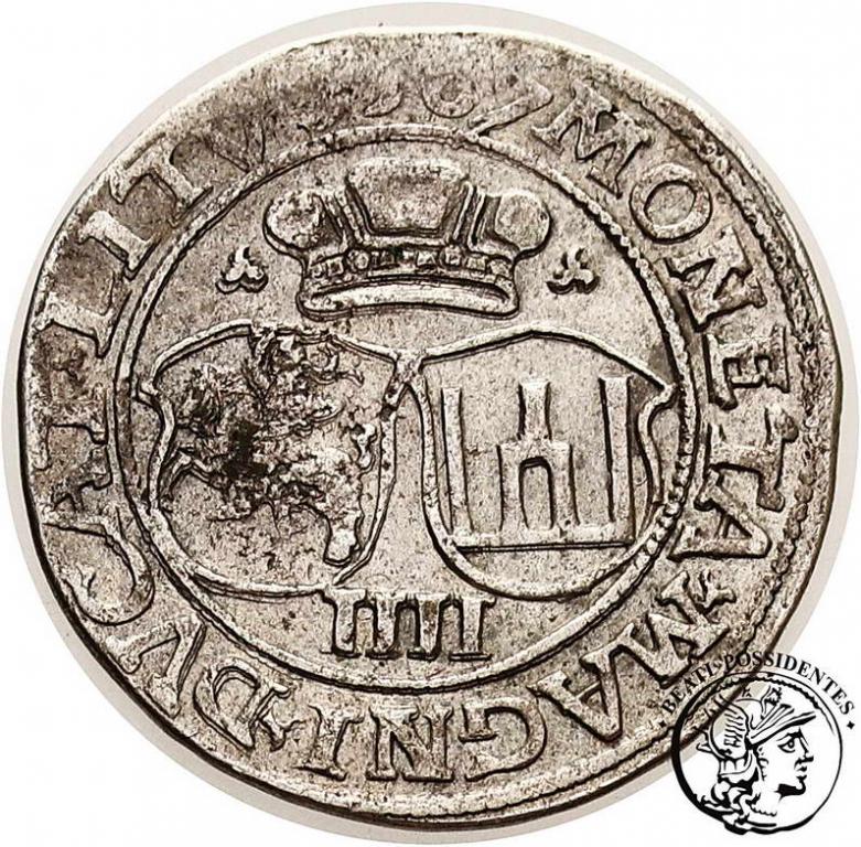 Zygmunt II August czworak lit 1567 st. 3