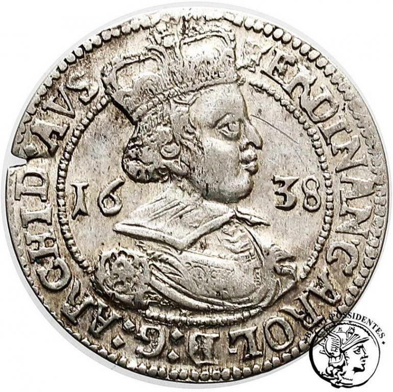 Austria 3 Krajcary 1638 st.2-