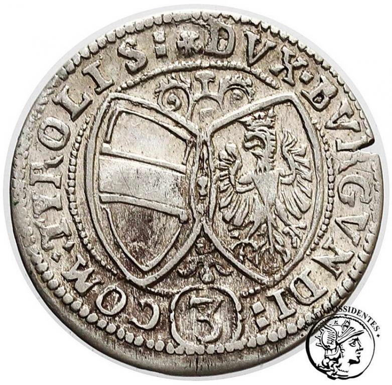Austria 3 Krajcary 1638 st.2-