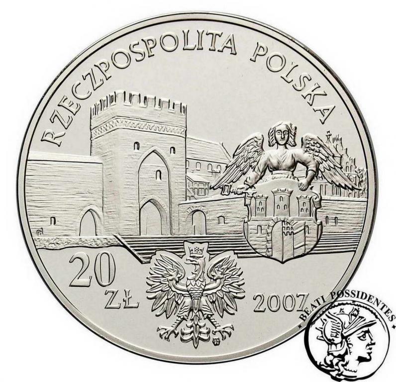 III RP 20 zł 2007 Toruń st.L