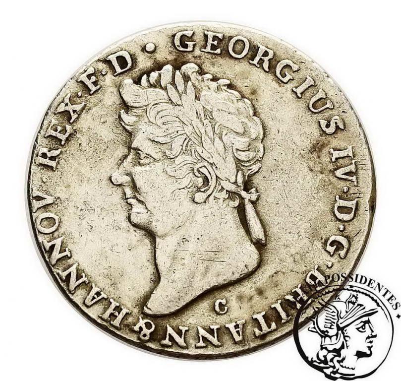 Niemcy Hannover 2/3 talara 1829 c st. 4