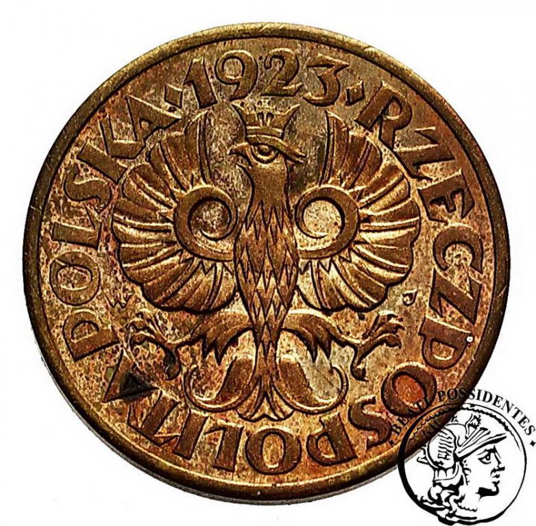 II RP 5 groszy 1923 st. 1-