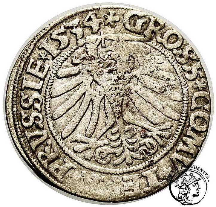 Zygmunt I Stary grosz pruski 1534 st. 3