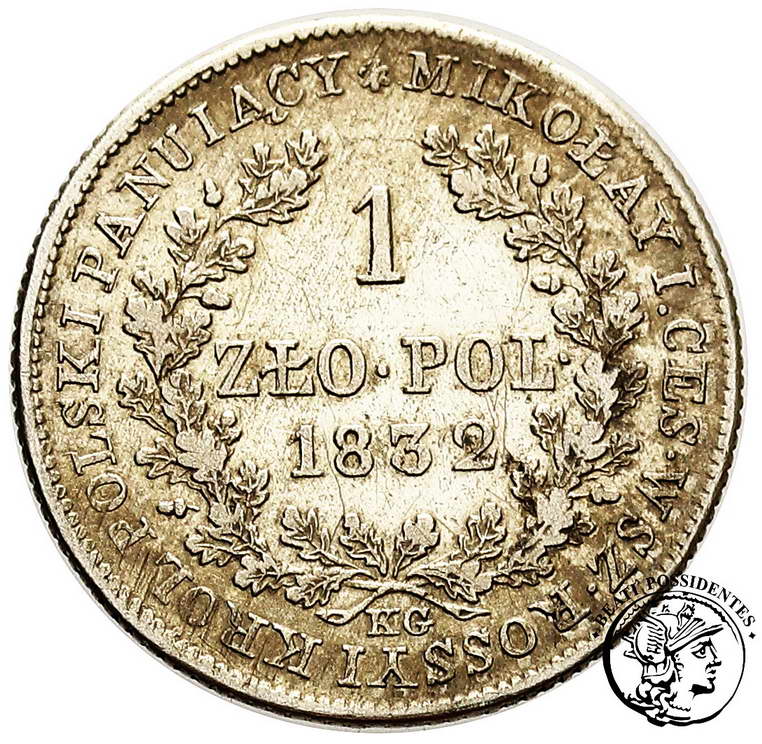 1 złoty 1832 Mikołaj I st.3