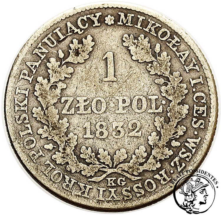 1 złoty 1832 Mikołaj I st.4