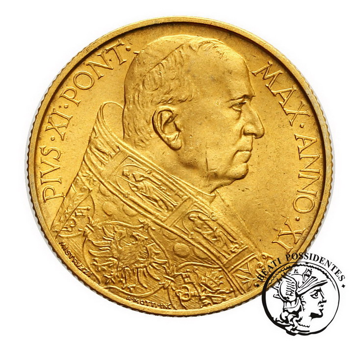Watykan 100 Lirów 1932 Pius XI st. 1-