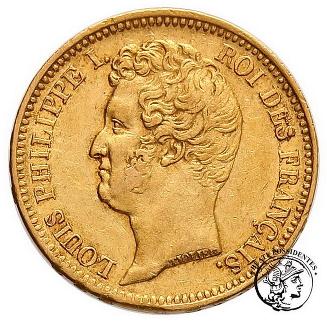 Francja 20 Franków 1831 A Louis Philippe I st. 2