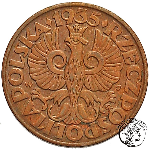 Polska 5 groszy 1935 st.2-