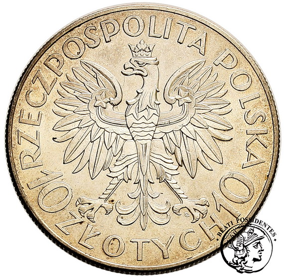 Polska 10 złotych 1933 Traugutt st.2-