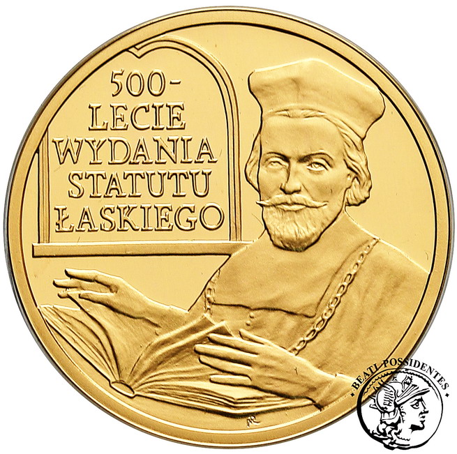 III RP 100 zł 500-lecie Statutu Łaskiego st. L