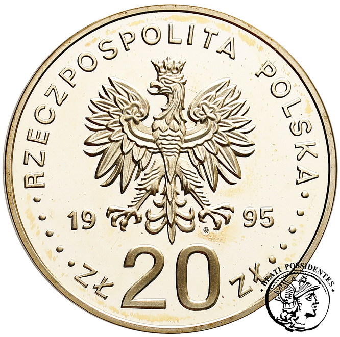 III RP 20 zł 1995 Woj. Płockie st. L