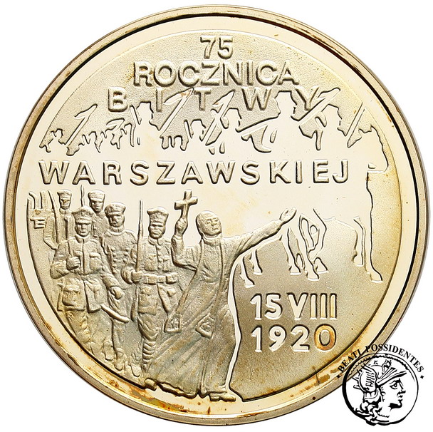 III RP 20 zł 1995 Bitwa Warszawska st. L-