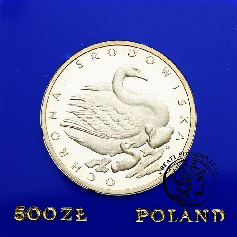 PRL 500 zł 1984 Łabędź st. L-